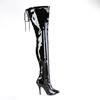 Pleaser - SEDUCE4000SLT Bottes cuissardes à plateforme - Noir Product image